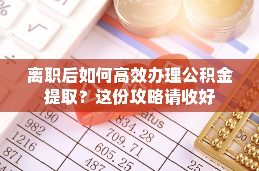 溪州离职后如何高效办理公积金提取？这份攻略请收好