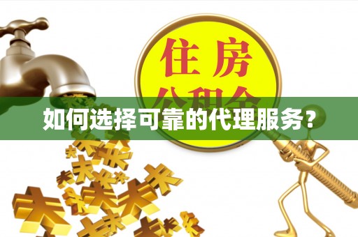 溪州如何选择可靠的代理服务？
