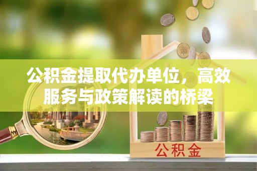 溪州公积金提取代办单位，高效服务与政策解读的桥梁