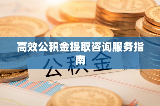 溪州高效公积金提取咨询服务指南